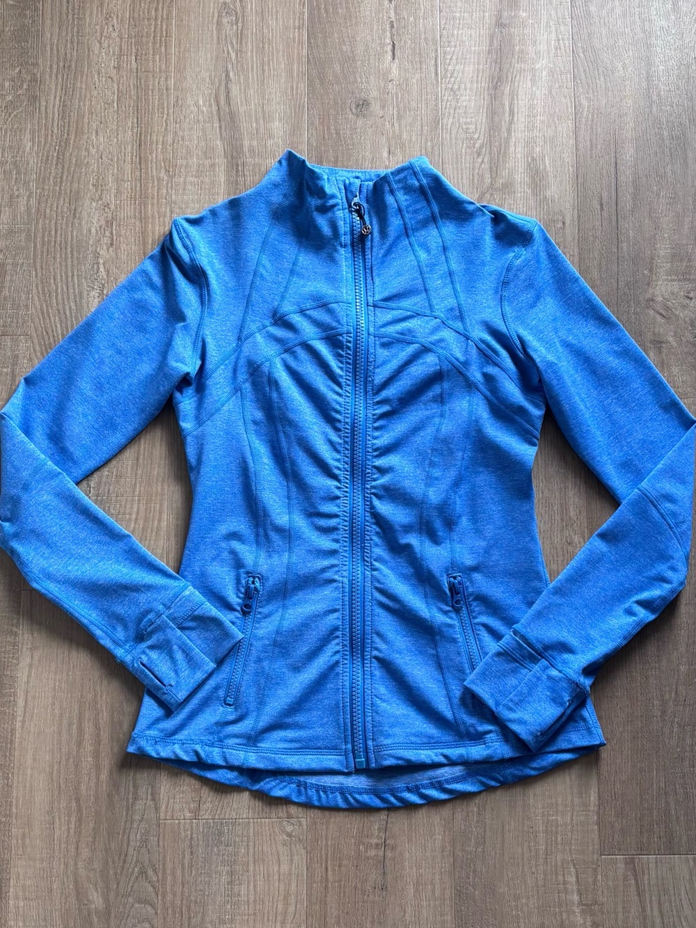 Lululemon Define Jacket in Heathered Blue
